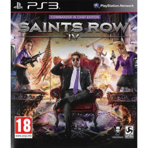 Saints Row IV Commander in Chief Edition Playstation 3 PS3 (Begagnad)