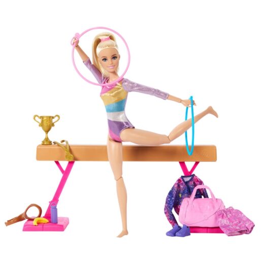 Barbie Gymnastics playset