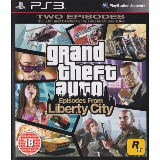 Grand Theft Auto Episodes from Liberty City Playstation 3 PS3 (Begagnad)