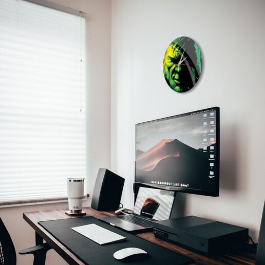 Marvel Hulk wall clock