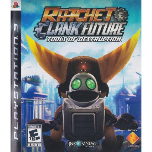 Ratchet & Clank Tools of Destruction Playstation 3 PS3 IMPORT (Begagnad)