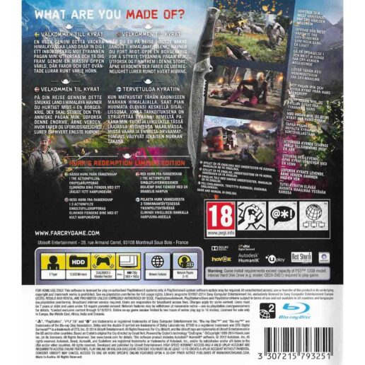 Far Cry 4 Limited Edition Playstation 3 PS3 Nordic (Begagnad)