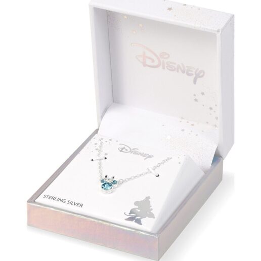 Disney Minnie March sterling silver necklace