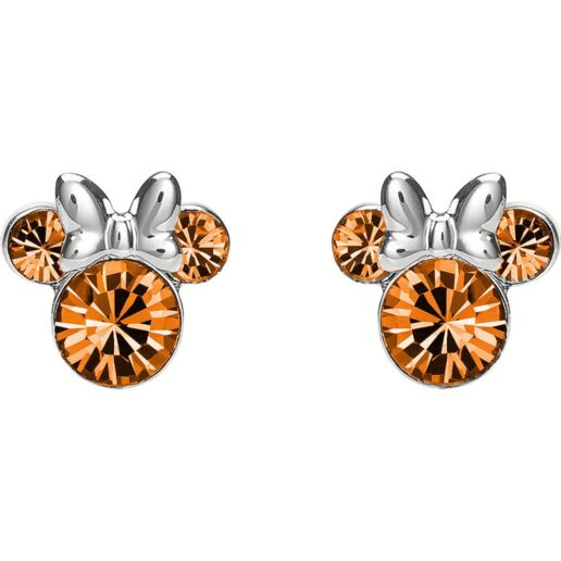 Disney Minnie November sterling silver earrings
