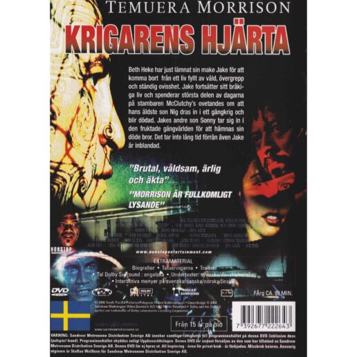 Krigarens hjärta DVD (Begagnad)