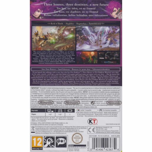 Fire Emblem Warriors Three Hopes Nintendo Switch Nordic