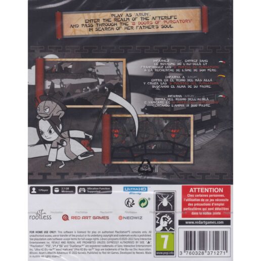 8Doors Arums Afterlife Adventure Playstation 5 PS5
