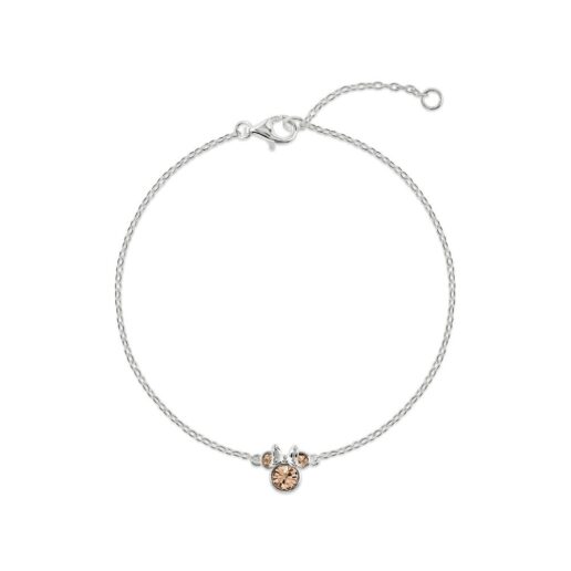 Disney Minnie June sterling silver bracelet