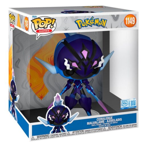 POP figure Jumbo Pokemon Ceruledge Malvalame Azugladis Exclusive 25cm