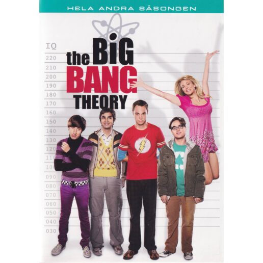 The Big Bang Theory Hela andra säsongen DVD (Begagnad)