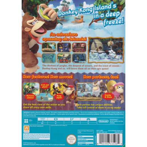 Donkey Kong Country Tropical Freeze Nintendo Wii U Nintendo Selects (Begagnad)