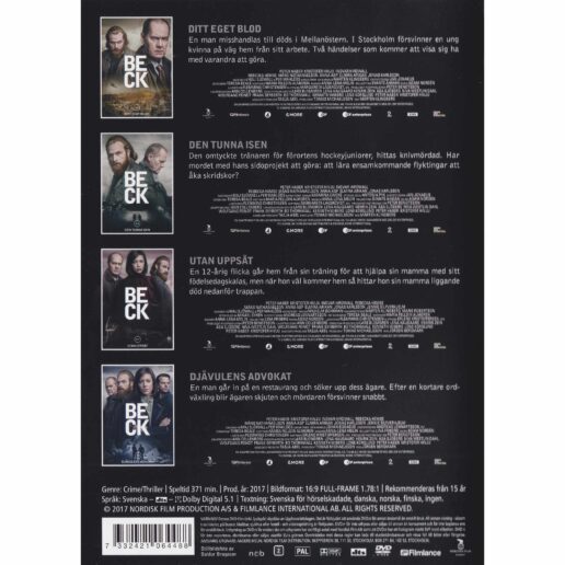 Beck 35-38 DVD (Begagnad)
