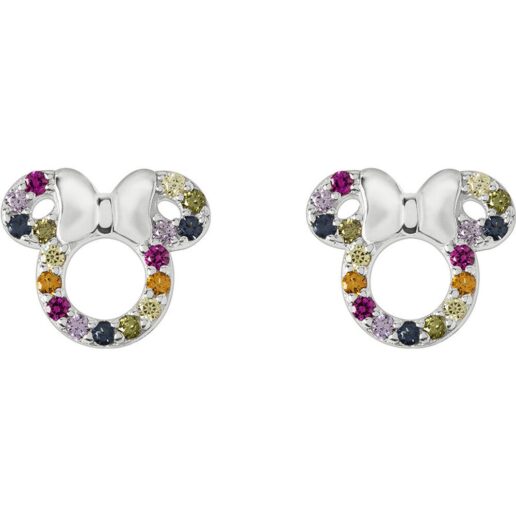 Disney Minnie Rainbow sterling silver earrings