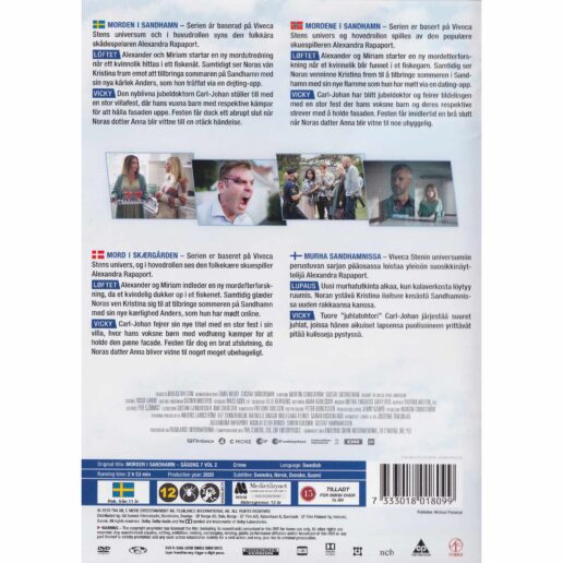 Morden i Sandhamn Season 7 Vol 2 DVD (Begagnad)