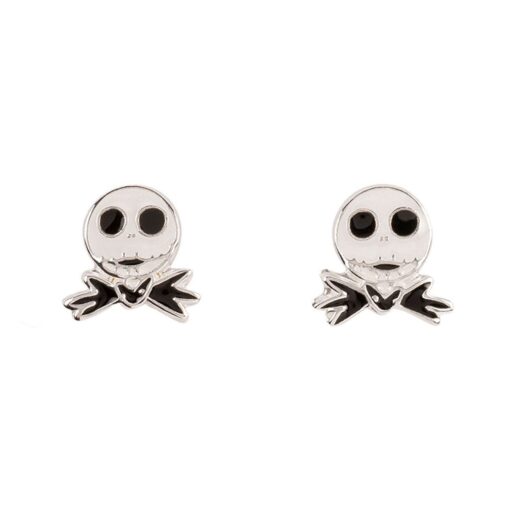 Disney Nightmare Before Christmas Jack sterling silver earrings