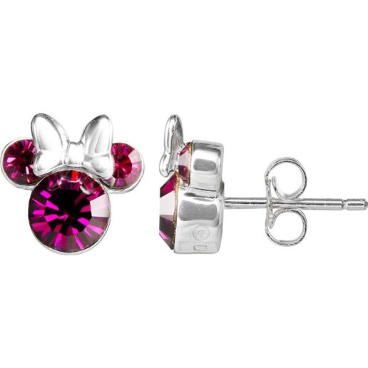 Disney Minnie October sterling silver earrings
