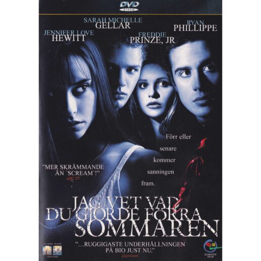 Jag vet vad du gjorde förra sommaren DVD (Begagnad)