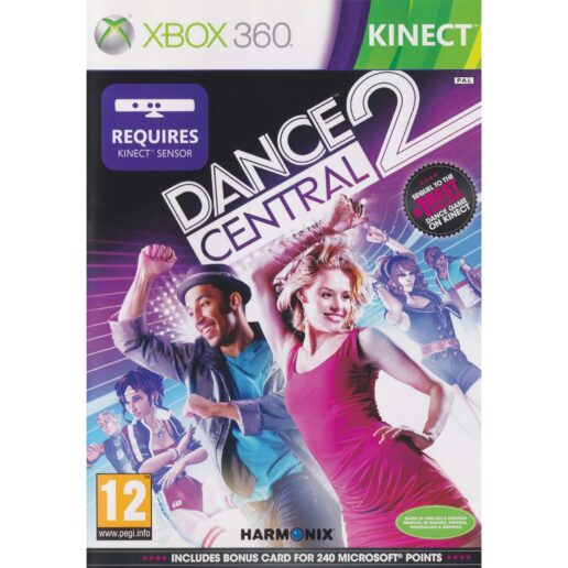Dance Central 2 Xbox 360 Kinect Nordic (Begagnad)