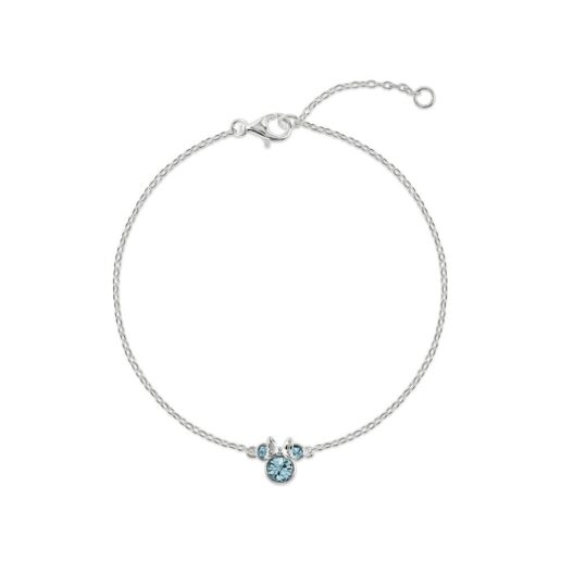 Disney Minnie March sterling silver bracelet