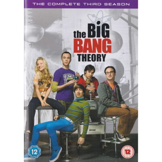 The Big Bang Theory The Complete Third Season DVD (Begagnad)