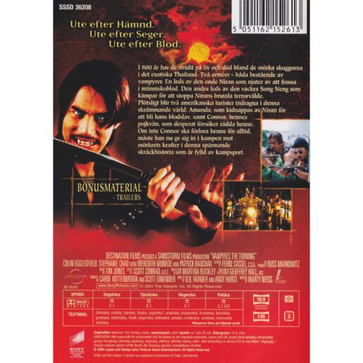 Vampires The Turning DVD (Begagnad)