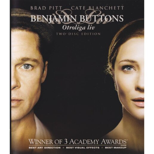 Benjamin Buttons Otroliga liv Blu-Ray (Begagnad)
