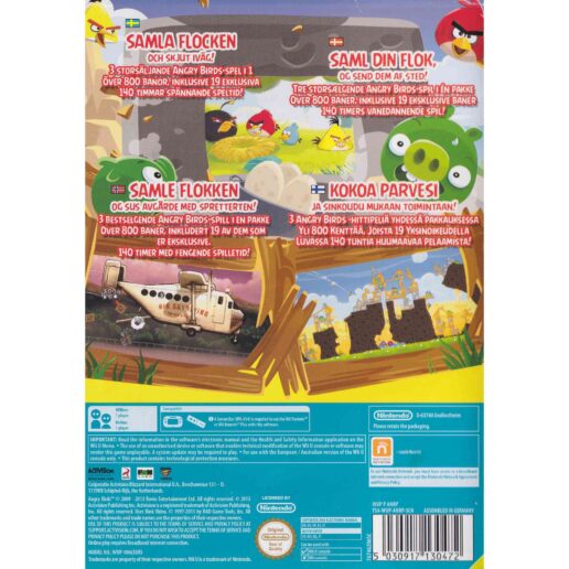 Angry Birds Trilogy Nintendo Wii U Nordic (Begagnad)