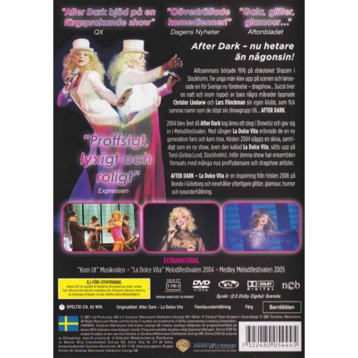 After Dark La Dolce Vita DVD (Begagnad)