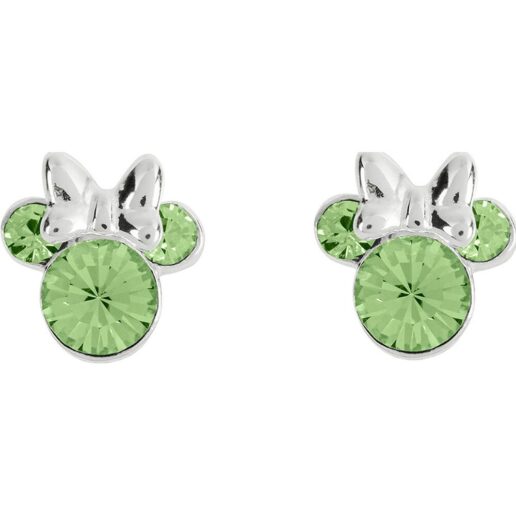 Disney Minnie August sterling silver earrings
