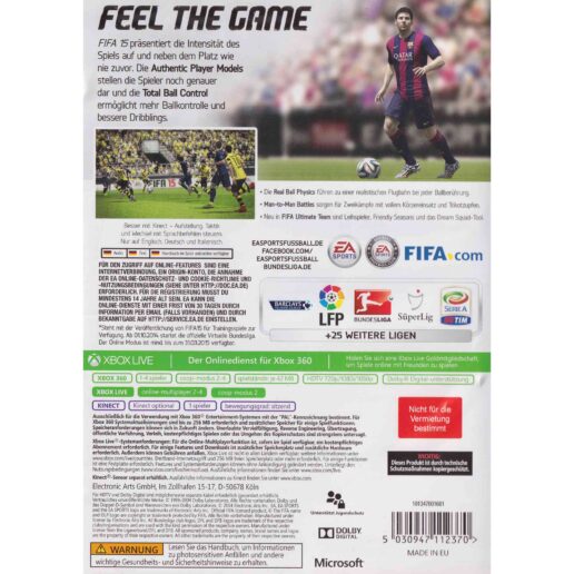 FIFA 15 Xbox 360 German (Begagnad)