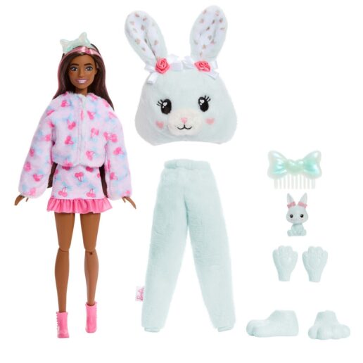 Barbie Sweet Ties Cutie Reveal Mint Bunny doll