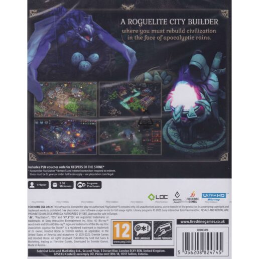 Against The Storm Playstation 5 PS5