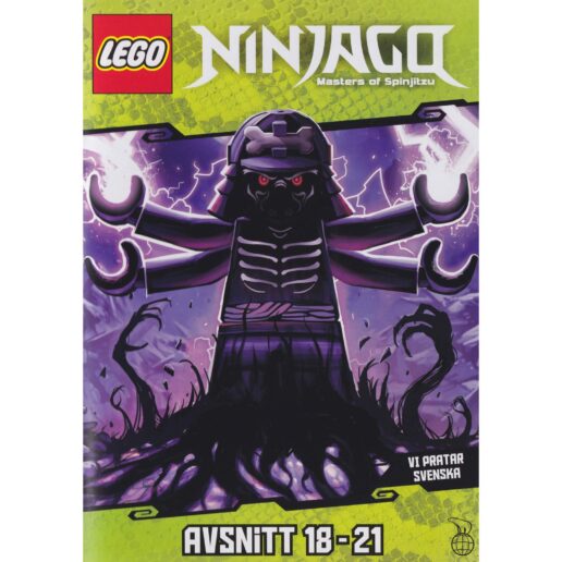 Lego Ninjago Masters of Spinjitzu Episode 18-21 DVD (Begagnad)