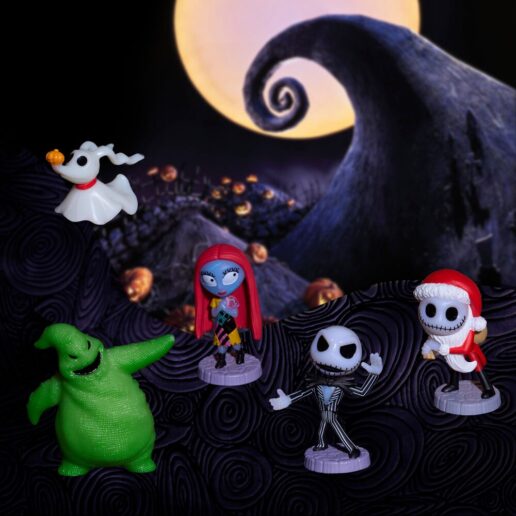 Disney The Nightmare Before Chirstmas blister 5 figures