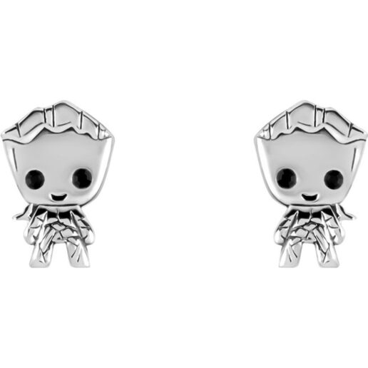 Marvel Guardians of the Galaxy Groot sterling silver earrings