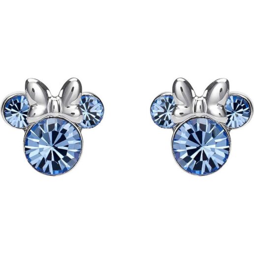 Disney Minnie December sterling silver earrings