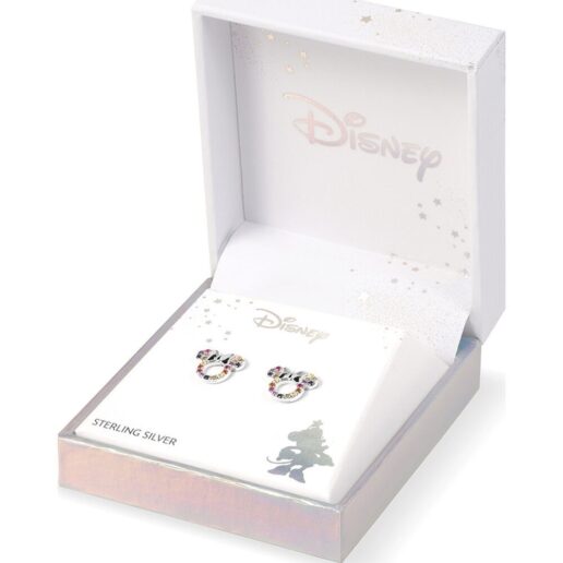 Disney Minnie Rainbow sterling silver earrings