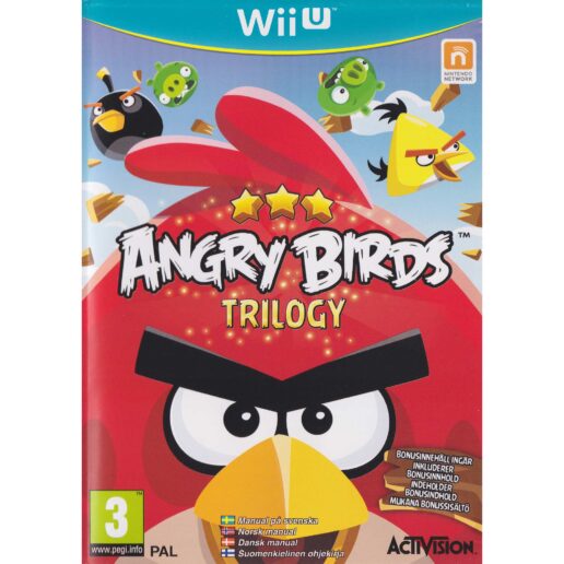Angry Birds Trilogy Nintendo Wii U Nordic (Begagnad)