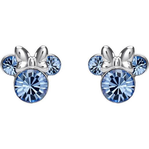 Disney Minnie December sterling silver earrings