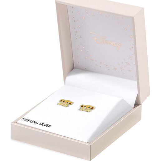 Disney The Lion King Simba sterling silver earrings