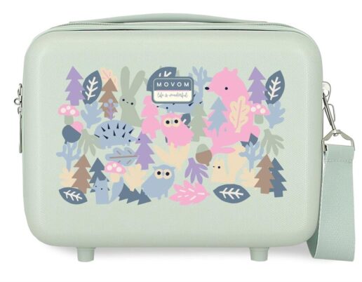 Movom Forest Menta ABS adaptable beauty case 29cm Movom Forest Menta ABS adaptable beauty case 29cm