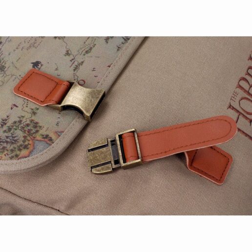 Hobbit Map fabric shoulder bag