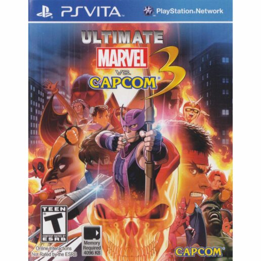 Ultimate Marvel vs Capcom 3 Playstation PS Vita IMPORT (Begagnad)