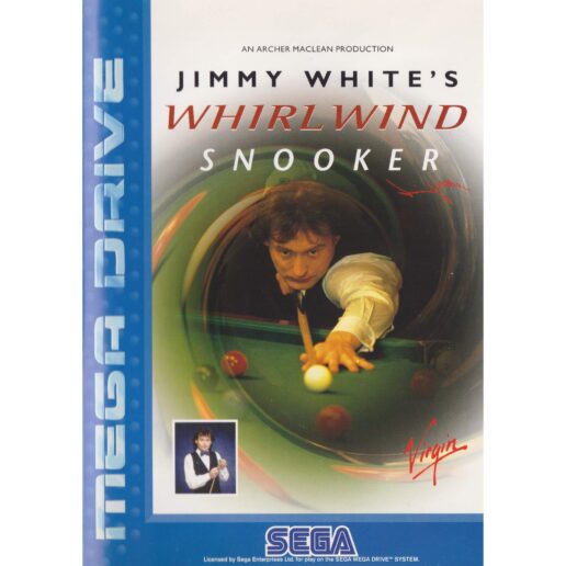 Jimmy Whites Whirlwind Snooker Sega Mega Drive (Begagnad)