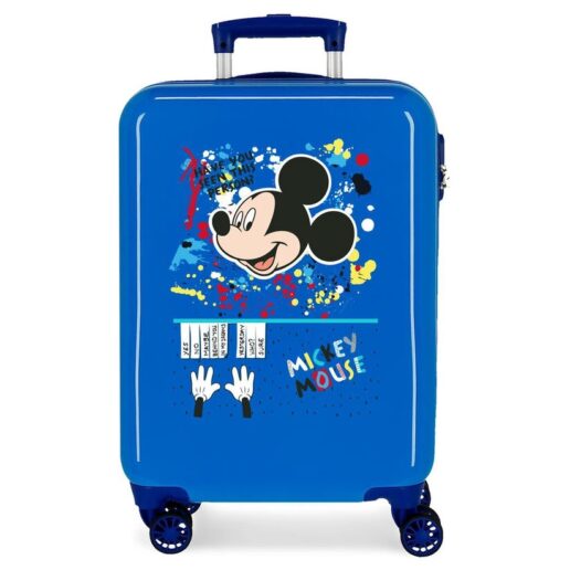 Disney Mickey Colour Mayhem ABS trolley suitcase 55cm