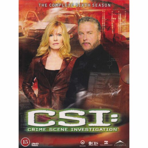CSI The Complete Sixth Season DVD (Begagnad)