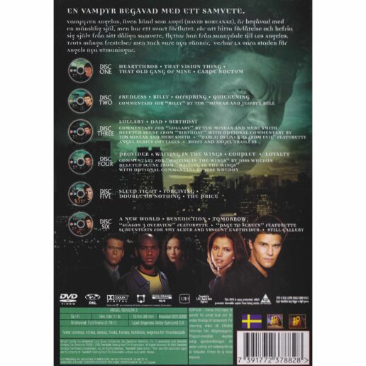 Angel Season Three DVD (Begagnad)