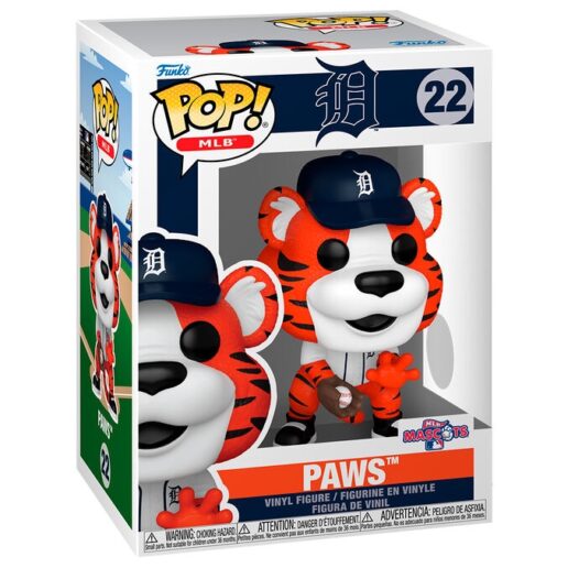 POP figure Detroit Tigers Paws POP figure Detroit Tigers Paws