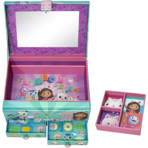 Gabbys Dollhouse jewelry box with code