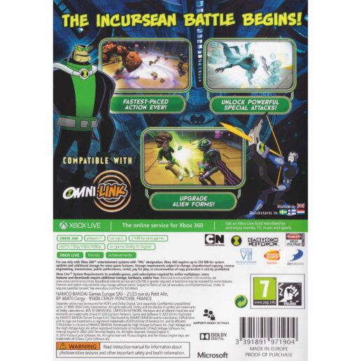 Ben 10 Omniverse 2 Xbox 360 (Begagnad)